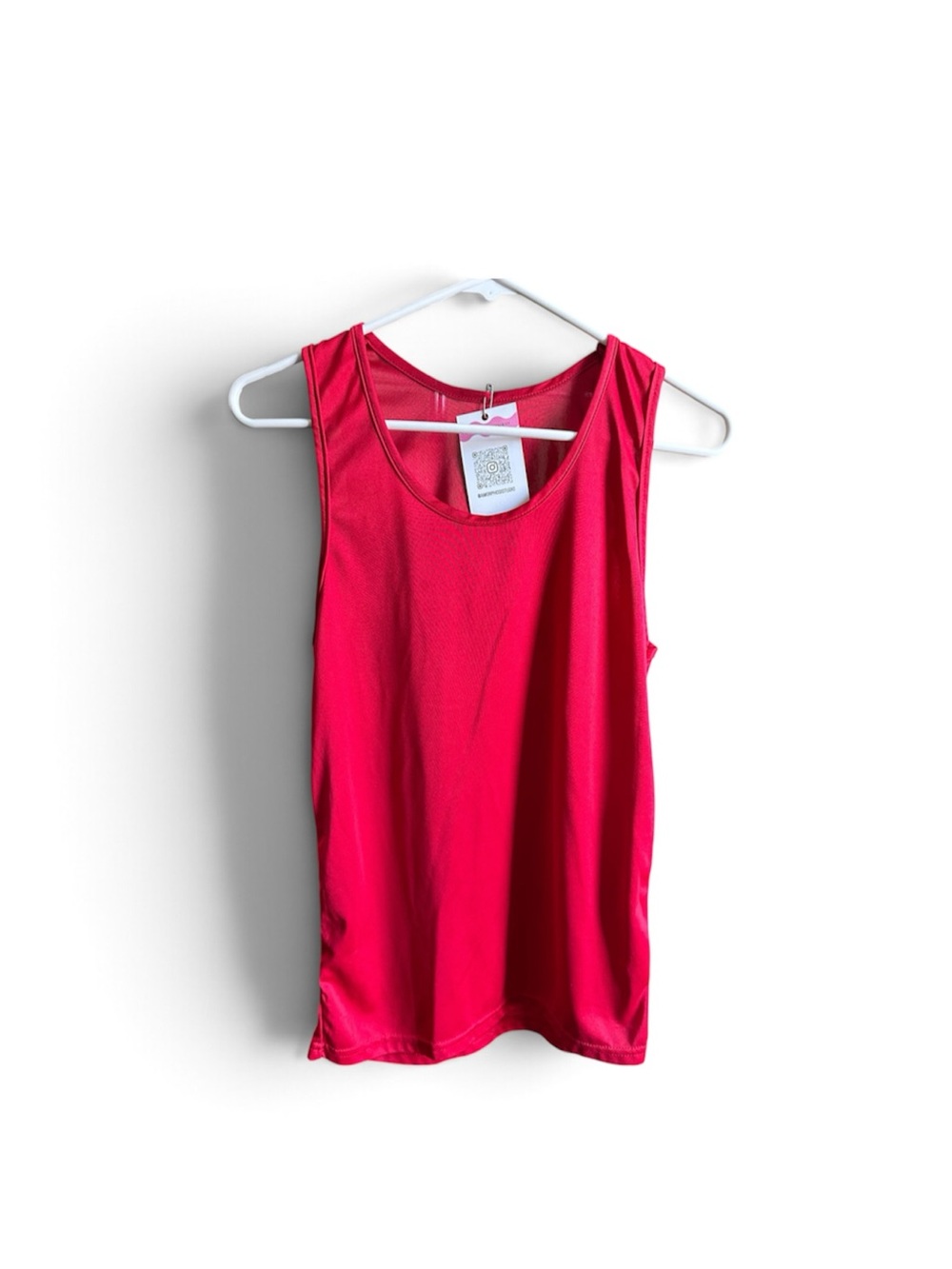 2 Augusta Sportswear Red Athletic Tank Tops